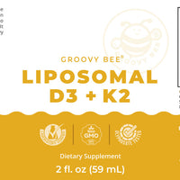 Liposomal Vitamin D3 + K2 2 fl. oz (59 ml)