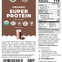 Organic Super Protein - Chocolate  12oz (0.75 lb) / 340 g