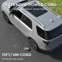 Retractable Tire Inflator for Trackers / Wheelbarrows / Cars / Toys   Made By Giraffe Tools