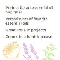 15 & 15 Essential Oil Set with Carrying Case By Plant Therapy