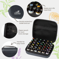 15 & 15 Essential Oil Set with Carrying Case By Plant Therapy