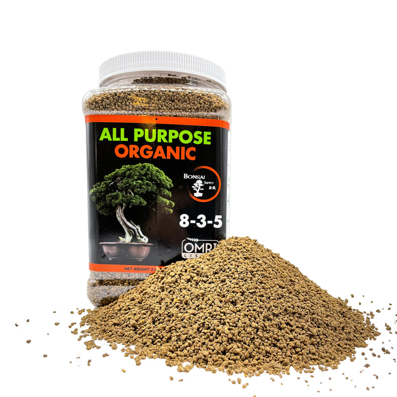 Organic Bonsai Fertilizer 8-3-5 Made By Bonsai Supply