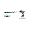Tree Planting Auger Bit (2" x Standing Lengths) By Power Planter Augers, USA Made