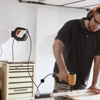 Retractable Extension Cord Reel-12/14/16 AWG Made By Giraffe Tools