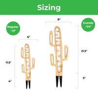 BARE™ Cactrella™ - Customizable Wooden Plant Support - Inspired By The Barrel Cactus