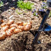Bulb Planting Auger & Bedding Plant Garden Tool (3" x 7")