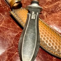 Hero Hori Gardening Knife With Leather Sheath & Sharpener