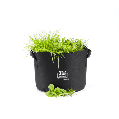 Grow Bag (5 Gallon) By Cedar Planters