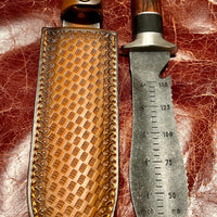 Hero Hori Gardening Knife With Leather Sheath & Sharpener