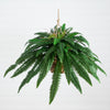22" Artificial Large Boston Fern Hanging Basket