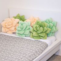 Lil' Pop Succulent®  - 16" Olive Green Plant Pillow
