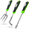 Weeding Set - Includes Dandelion Weeder, Weeding Fork, Patio Crack Weeder By Garden Guru
