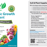 Organic REV Liquid Garden Plant Food 16 oz Bottle