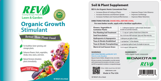 Organic REV Liquid Garden Plant Food 16 oz Bottle | The Plant Attraction