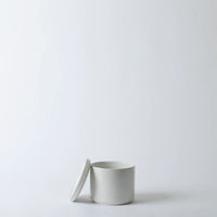 Solid Goods - Ceramic Cylinder Planter Pot with Saucer