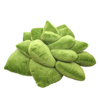 Big Pop Succulent® - 20" Olive Green Plant Pillow
