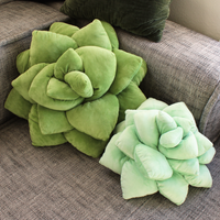 Big Pop Succulent® - 20" Olive Green Plant Pillow