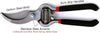 Classic Bypass Pruning Shears Clippers (Black) By Garden Guru
