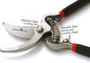 Classic Bypass Pruning Shears Clippers (Black) By Garden Guru