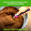 Stainless Steel Garden Trowel (Pink) By Garden Guru