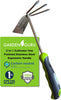 2-in-1 Garden Cultivator Rake Hoe Tiller Tool By Garden Guru