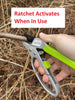 Ratchet Garden Pruning Shears Clippers By Garden Guru