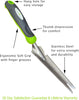 Stainless Steel 5-in-1 Garden Weeder Trowel By Garden Guru