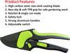 2-in-1 Ratchet Pruning Garden Shears Clippers By Garden Guru