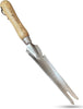 Stainless Steel 5-in-1 Weeder Trowel (classic wood handle) By Garden Guru