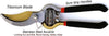 Titanium Bypass Garden Pruner Clippers By Garden Guru