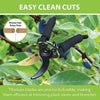 Titanium Soft Grip Garden Pruning Shears Clippers By Garden Guru