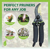 Titanium Soft Grip Garden Pruning Shears Clippers By Garden Guru