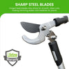 Power Bypass Gardening Loppers Tree Trimmer Clipper By Garden Guru