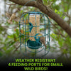 Squirrel Resistant Tube Bird Feeder By Garden Guru