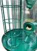 3-in-1 Outdoor Tube Bird Feeder for Small Wild Birds By Garden Guru