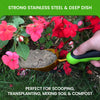 Titanium Garden Scoop Trowel By Garden Guru