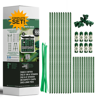 4', 5' or 6' Monster Plant Support!  Custom Trellis & Tomato Cage Kit By C-Bite