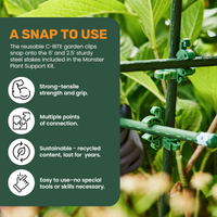 4', 5' or 6' Monster Plant Support!  Custom Trellis & Tomato Cage Kit By C-Bite