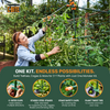 4', 5' or 6' Monster Plant Support!  Custom Trellis & Tomato Cage Kit By C-Bite