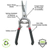 Classic Straight Blade Garden Bypass Pruners By Garden Guru