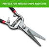 Classic Straight Blade Garden Bypass Pruners By Garden Guru