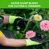 Ergo Garden Snips Clippers (Curved Blade) By Garden Guru