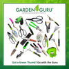 Titanium Garden Tool Set - Includes Hand Trowel Transplanter Cultivator By Garden Guru