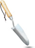 Stainless Steel Garden Trowel (classic wood handle) By Garden Guru