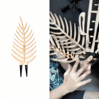 BARE™ Palmella™ - Customizable Wooden Plant Support - Inspired By The Palm Leaf