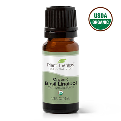 Organic Basil Linalool Essential Oil By Plant Therapy