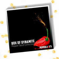 Box of Dynamite Super Hot Seed Collection, 5 Varieties Of Garden Vegetables