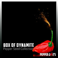 Box of Dynamite Super Hot Seed Collection, 5 Varieties Of Garden Vegetables