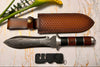 Hero Hori Gardening Knife With Leather Sheath & Sharpener