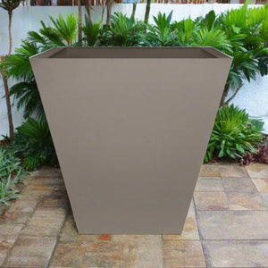Cosmopolitan Planter - Short Square With Color & Size Options, Made In The USA